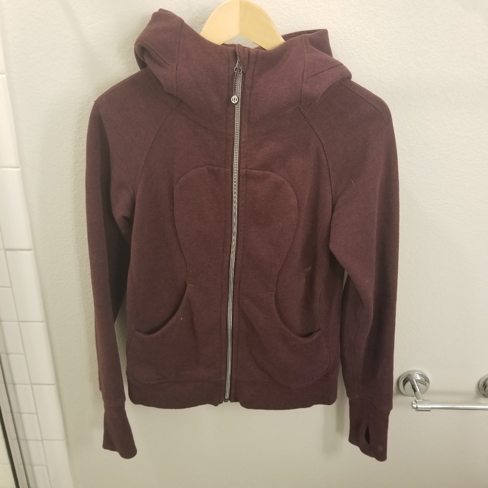 Lululemon Scuba Zip-Up Hoodie Size 4